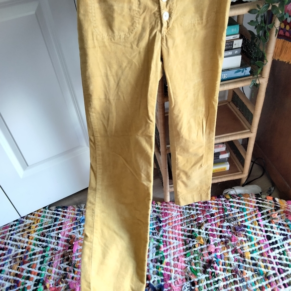 Free people size 0 gold pants - Picture 9 of 10